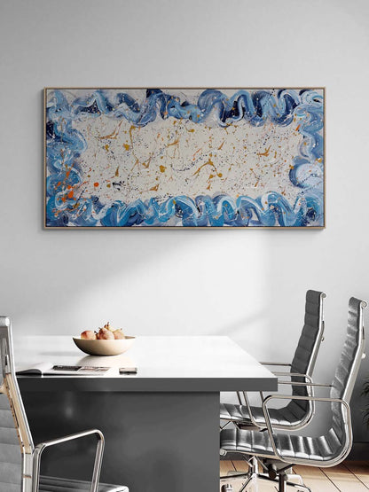 Göğe Yazılan Yağlı Boya Tablosu