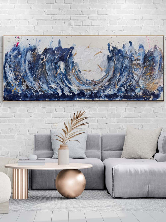 Formda Kuş Yağlı Boya Tablosu