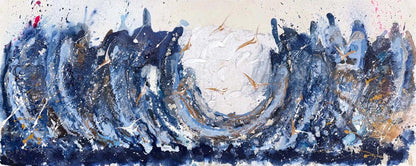 Formda Kuş Yağlı Boya Tablosu