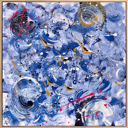 Soyut Özgürlük Yağlı Boya Tablosu