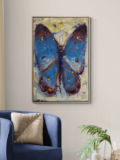 Kelebekli Rüyalar Yağlı Boya Tablosu