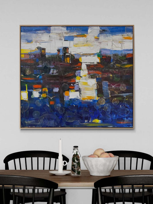 Hatıra Bulutu Yağlı Boya Tablosu