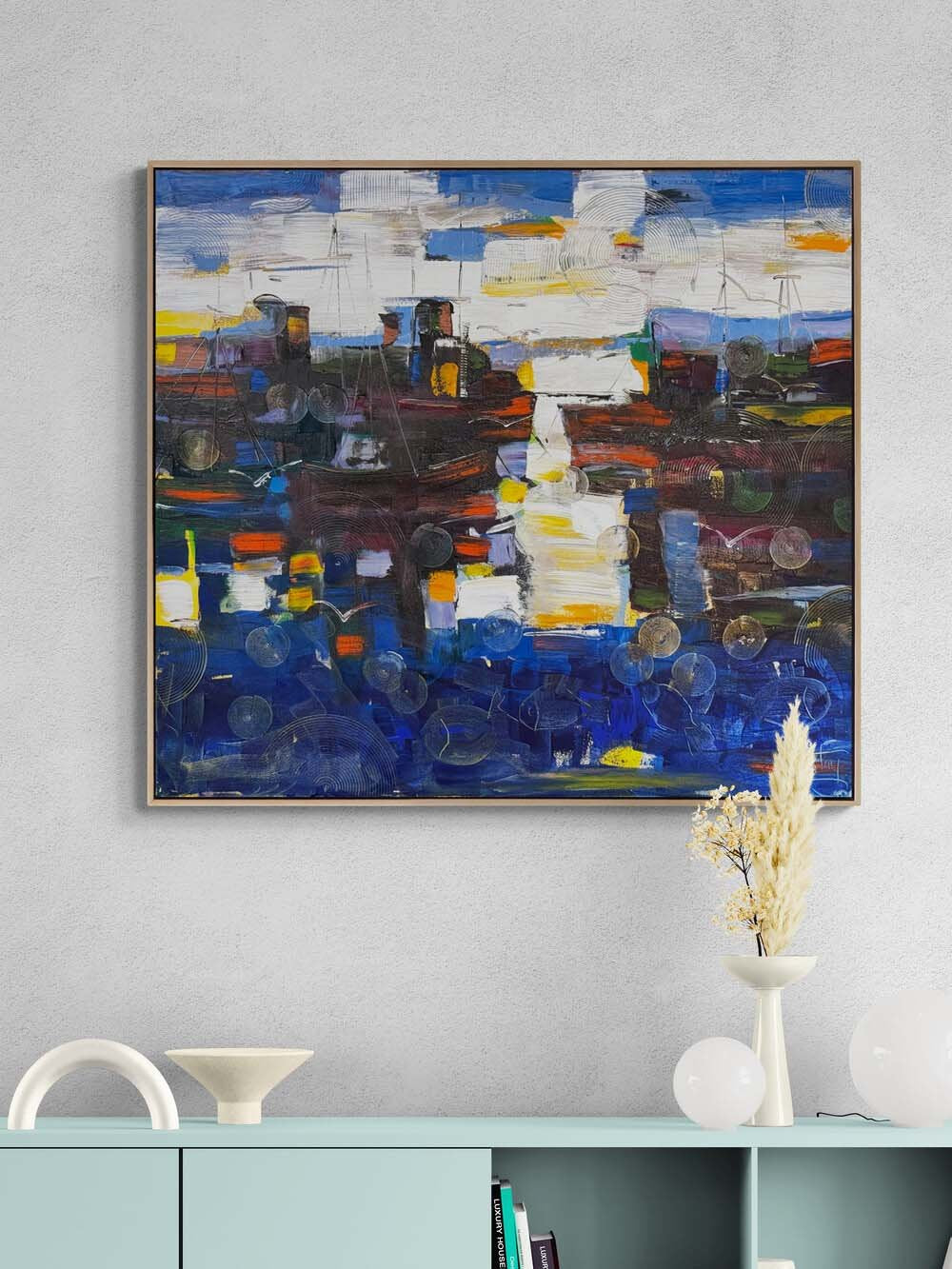 Hatıra Bulutu Yağlı Boya Tablosu