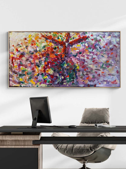 Ruhun Dervişi Yağlı Boya Tablosu