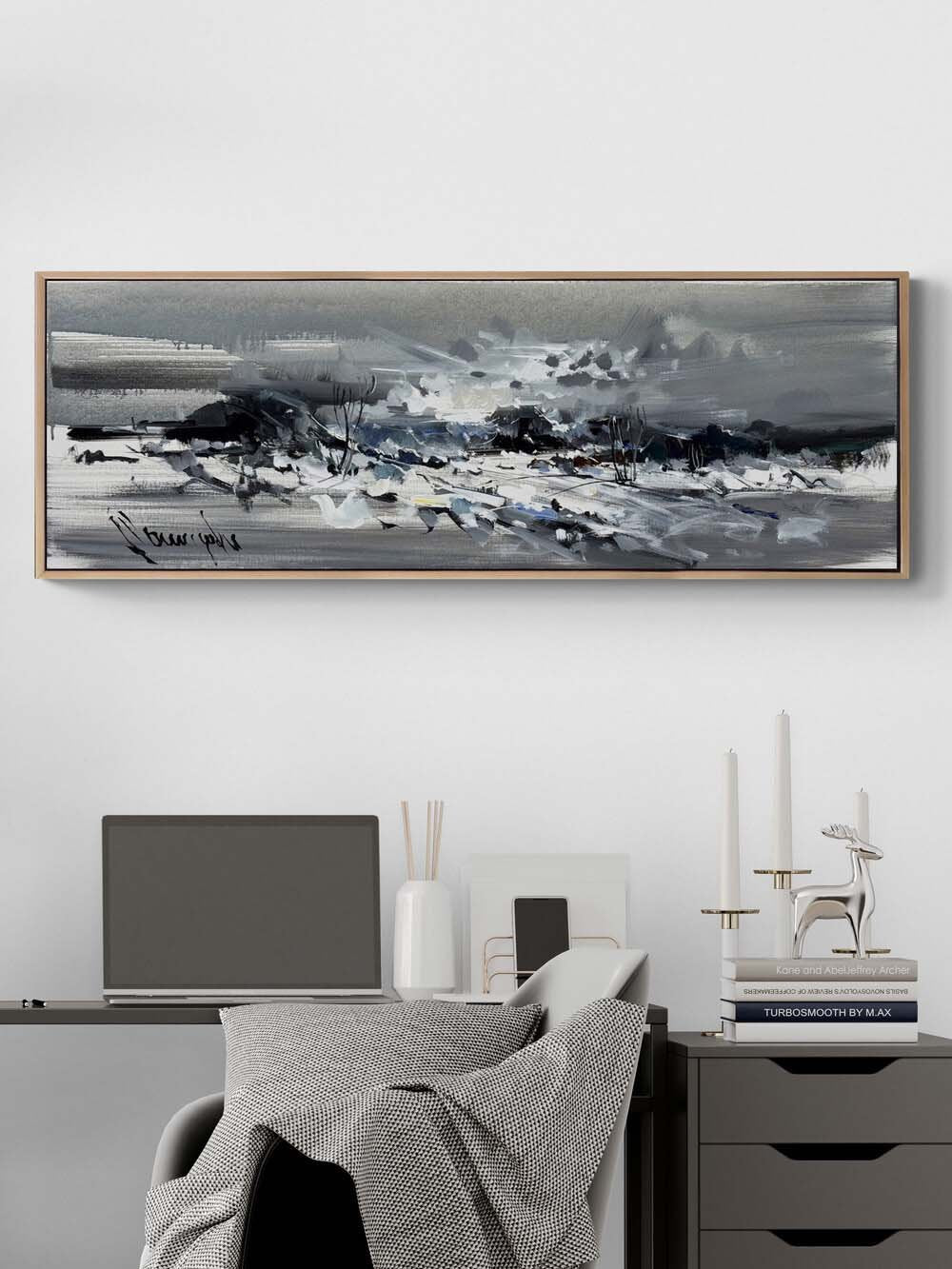 Zamanın Eşiği Yağlı Boya Tablosu