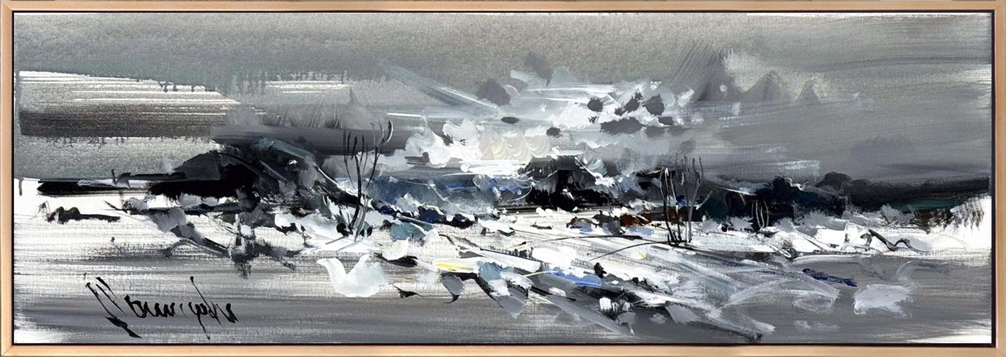 Zamanın Eşiği Yağlı Boya Tablosu