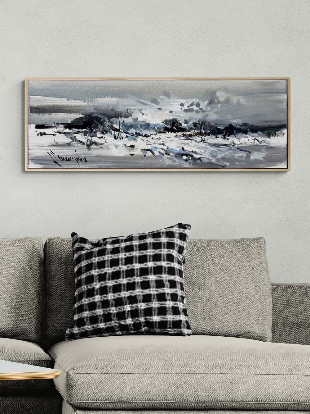 Zamanın Eşiği Yağlı Boya Tablosu