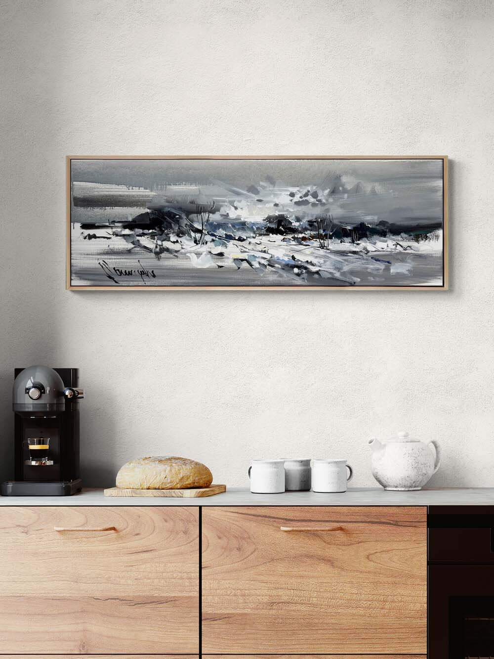 Zamanın Eşiği Yağlı Boya Tablosu