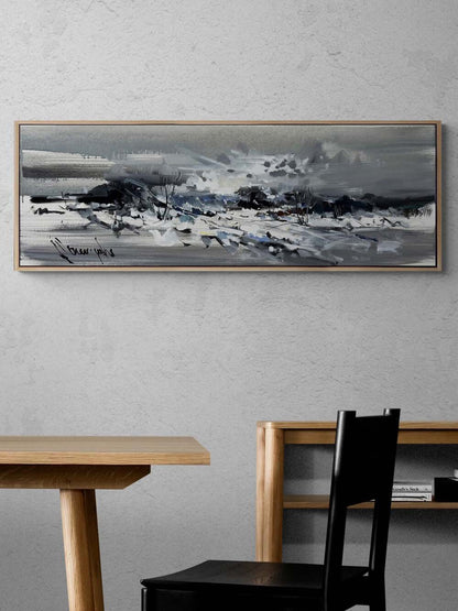 Zamanın Eşiği Yağlı Boya Tablosu