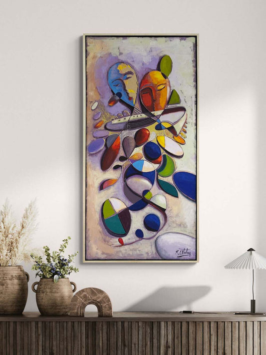 Sessiz Resital Yağlı Boya Tablosu