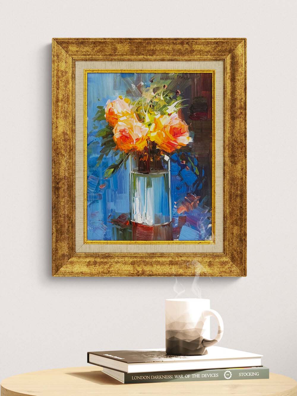 Gölgedeki Safiyet Yağlı Boya Tablosu