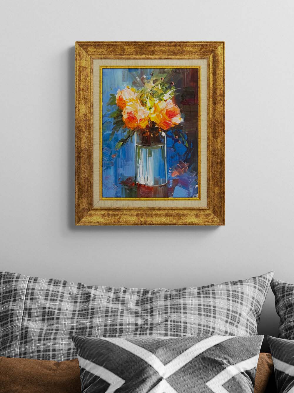 Gölgedeki Safiyet Yağlı Boya Tablosu