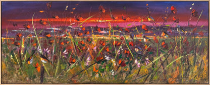 Mevsimi Coşkusu Yağlı Boya Tablosu