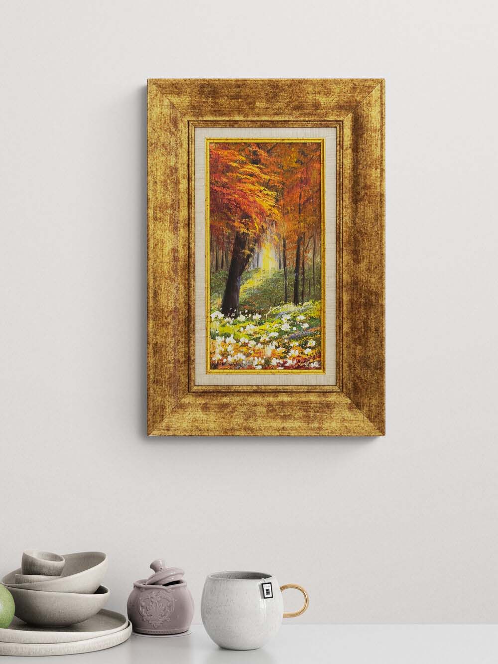 Bahar Vakti Yağlı Boya Tablosu