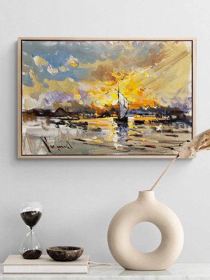 Dingin Sularda Yağlı Boya Tablosu