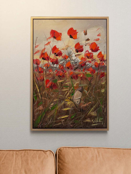 Güz Sürgünü Yağlı Boya Tablosu