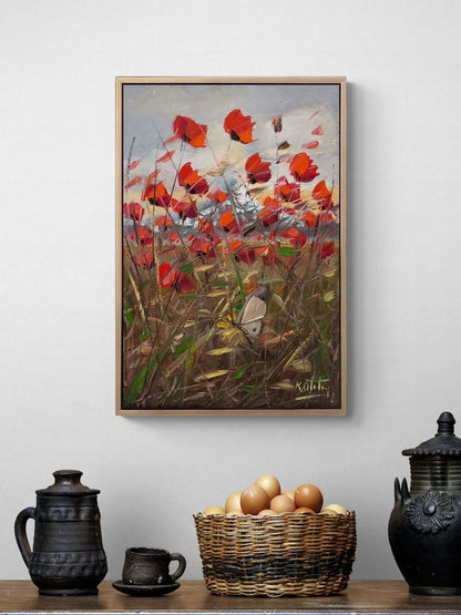 Güz Sürgünü Yağlı Boya Tablosu