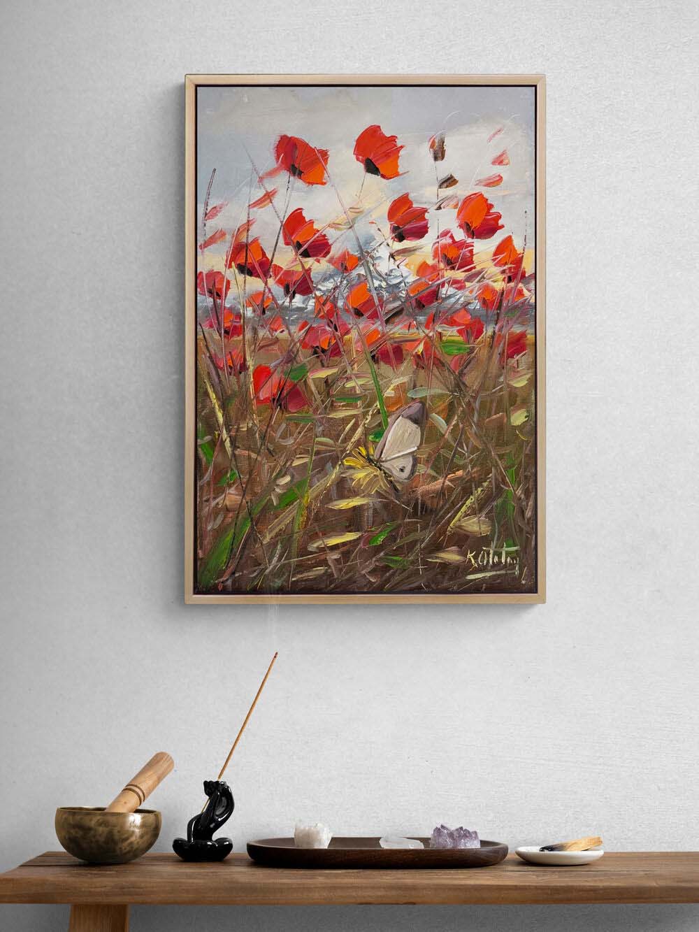 Güz Sürgünü Yağlı Boya Tablosu