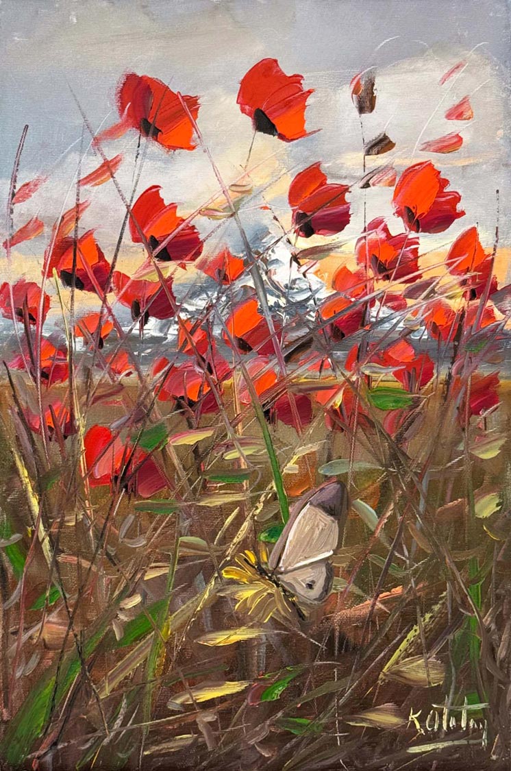 Güz Sürgünü Yağlı Boya Tablosu