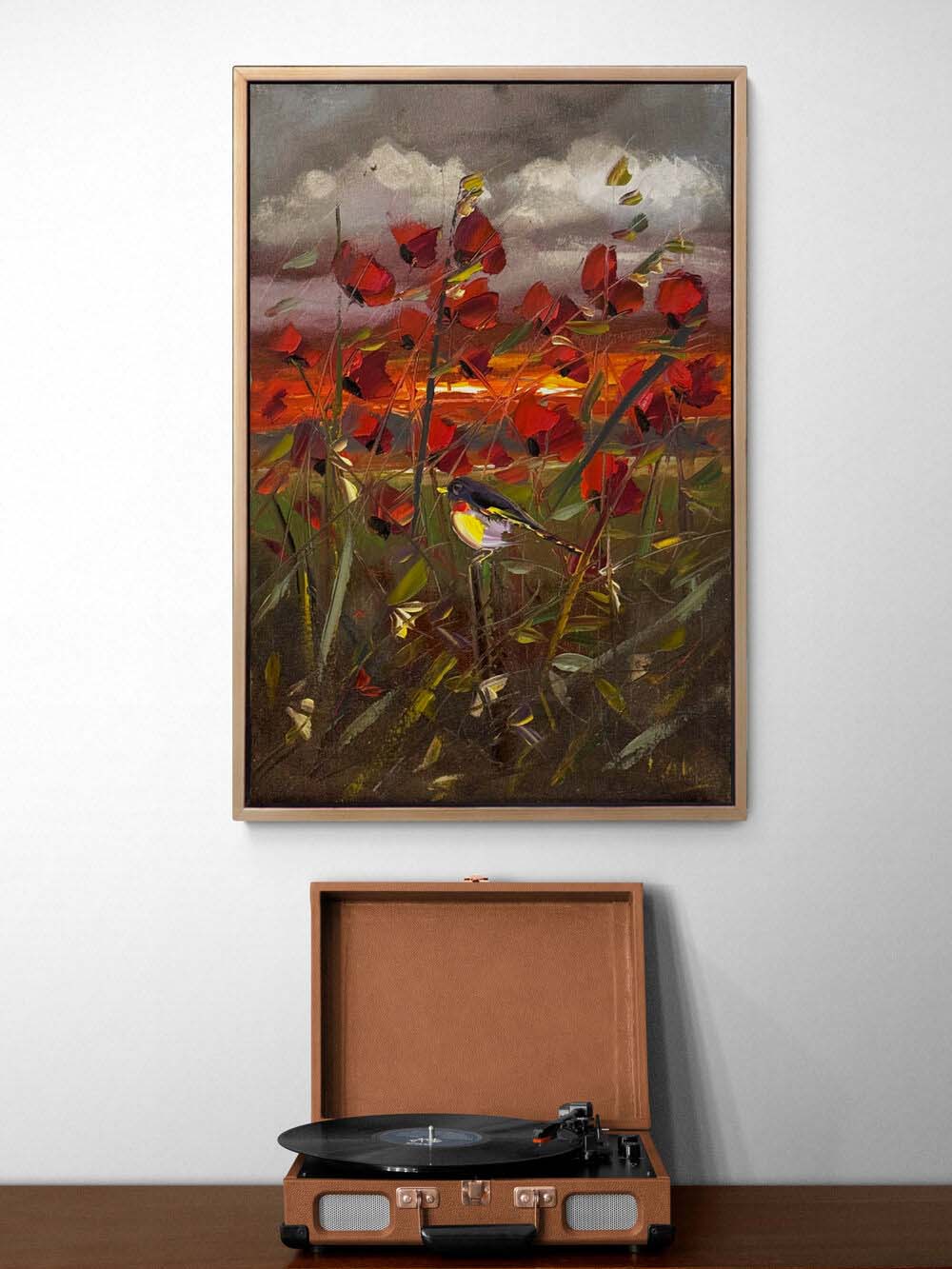 Rüzgarın Fısıltısı Yağlı Boya Tablosu