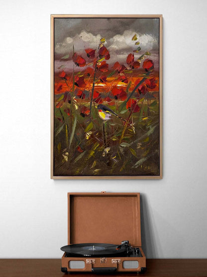 Rüzgarın Fısıltısı Yağlı Boya Tablosu