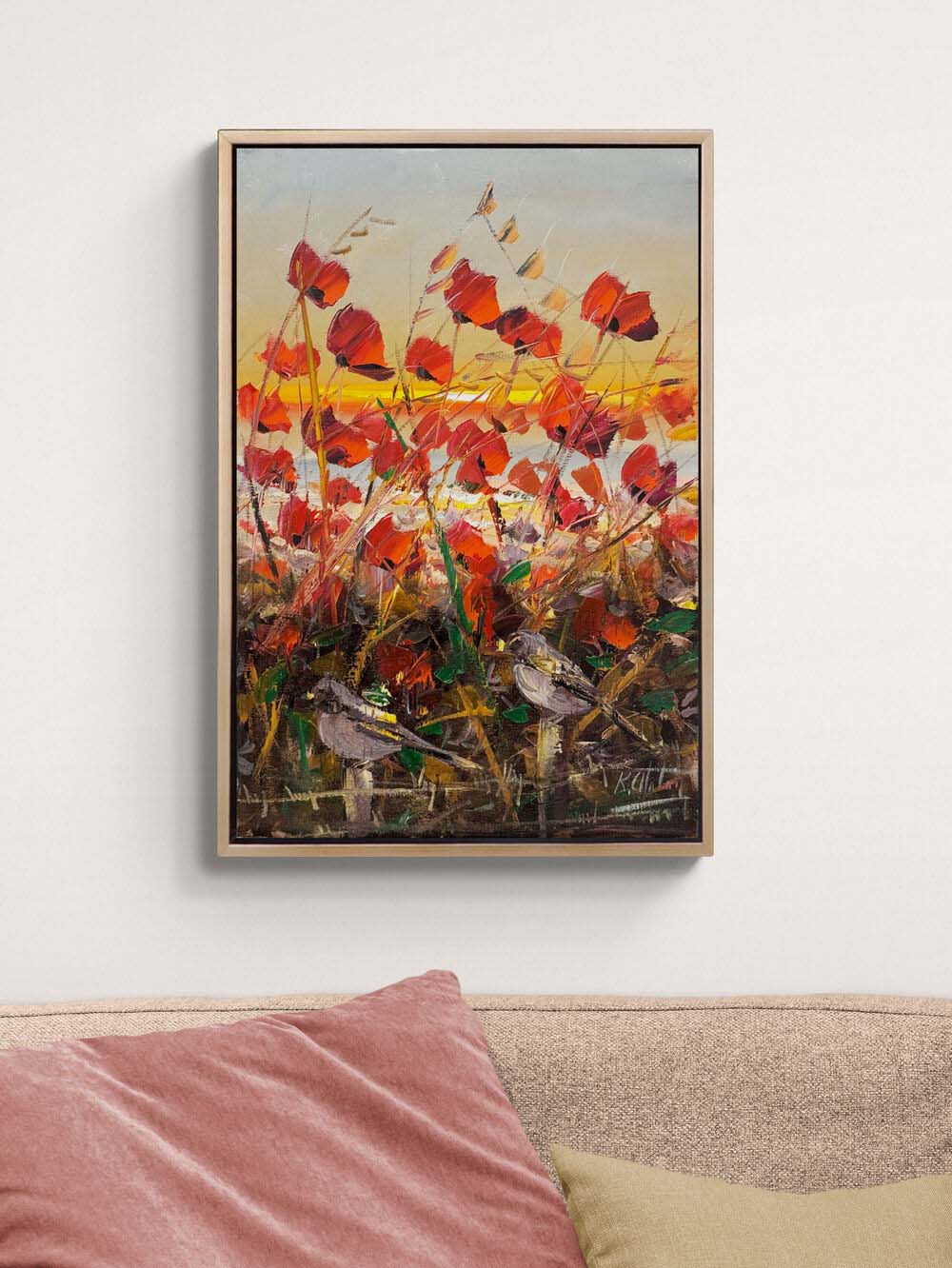 Kayıp Bahar Yağlı Boya Tablosu