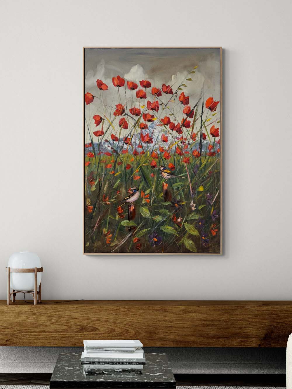 Güz Senfonisi Yağlı Boya Tablosu