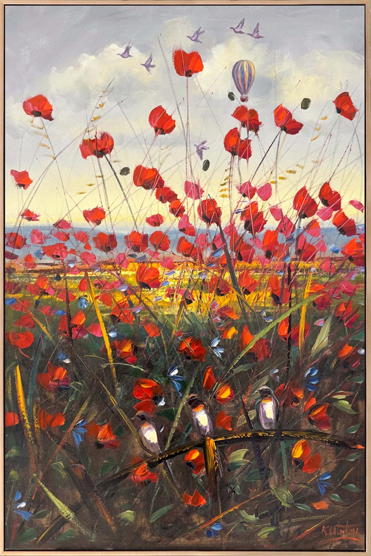 Baharın Hatırası Yağlı Boya Tablosu