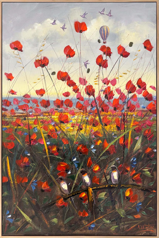 Baharın Hatırası Yağlı Boya Tablosu