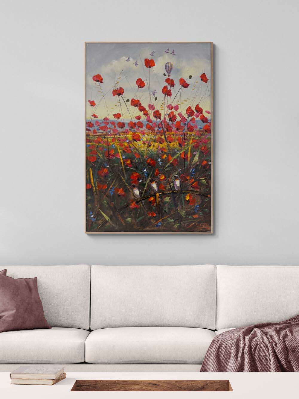 Baharın Hatırası Yağlı Boya Tablosu