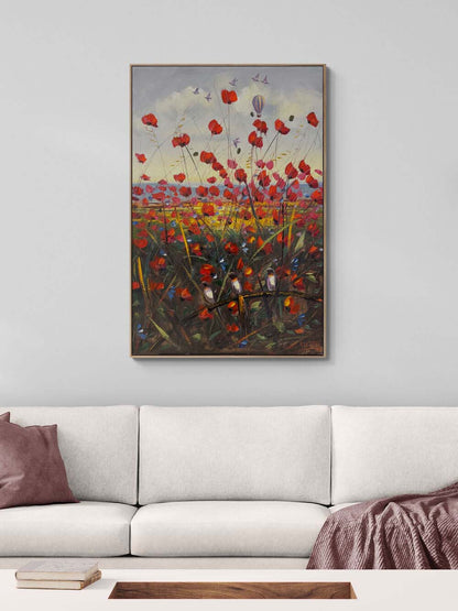 Baharın Hatırası Yağlı Boya Tablosu