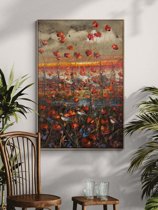 Toprağın Nabzı Yağlı Boya Tablosu