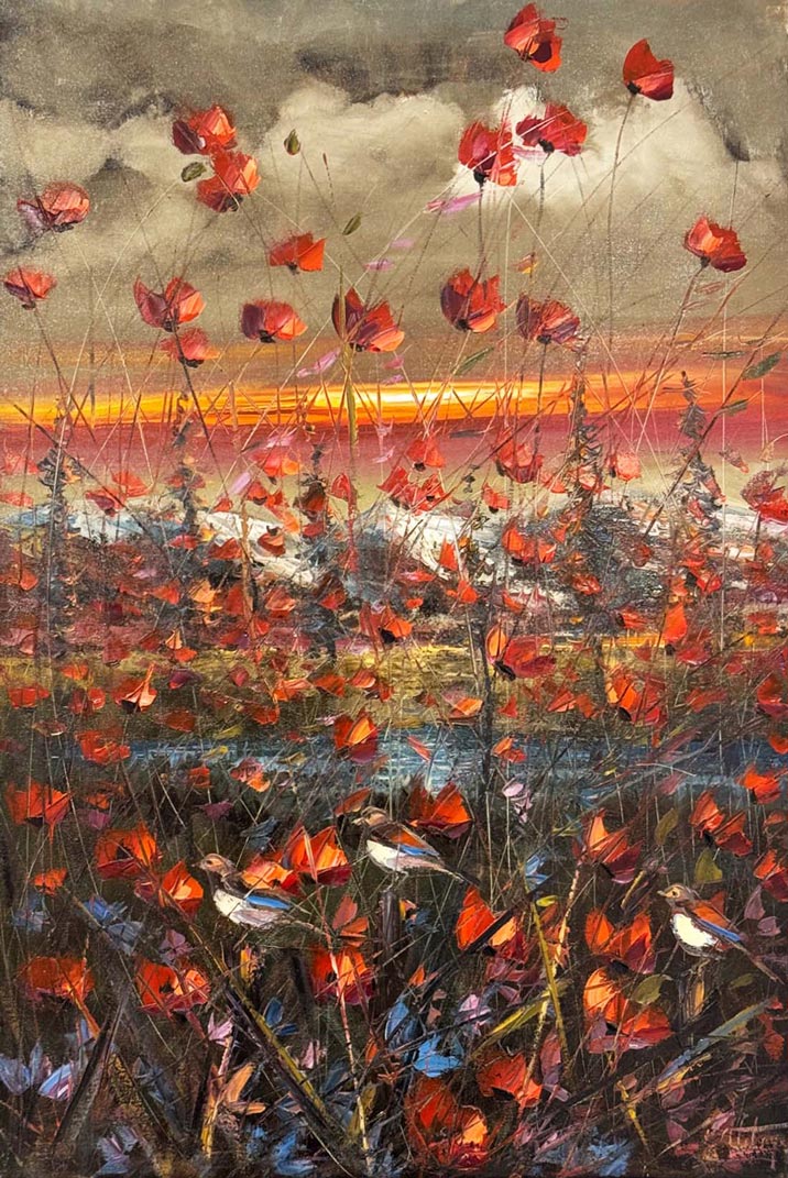 Toprağın Nabzı Yağlı Boya Tablosu