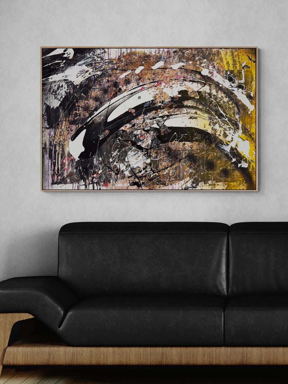 Işık ve Gölge Yağlı Boya Tablosu