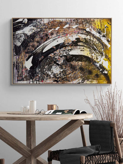 Işık ve Gölge Yağlı Boya Tablosu