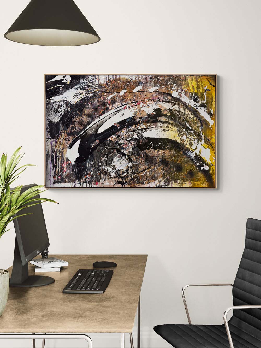 Işık ve Gölge Yağlı Boya Tablosu