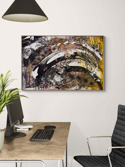 Işık ve Gölge Yağlı Boya Tablosu