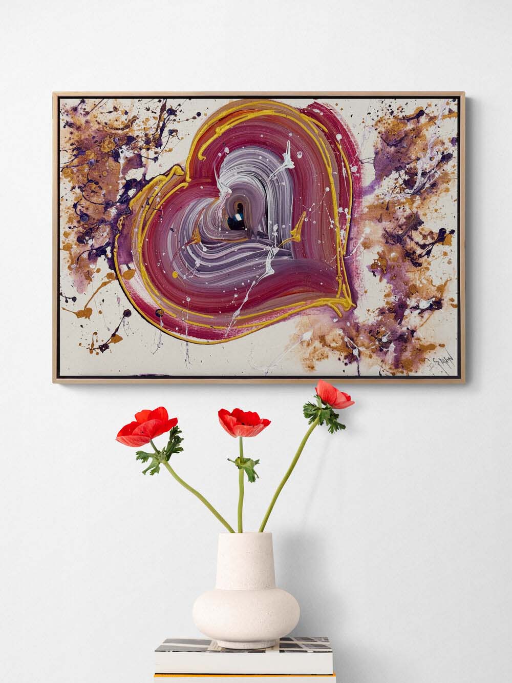 Özgür Hayaller Yağlı Boya Tablosu