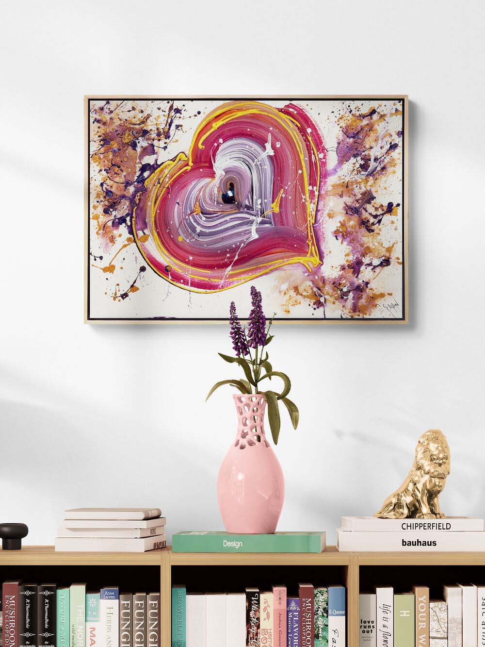 Özgür Hayaller Yağlı Boya Tablosu