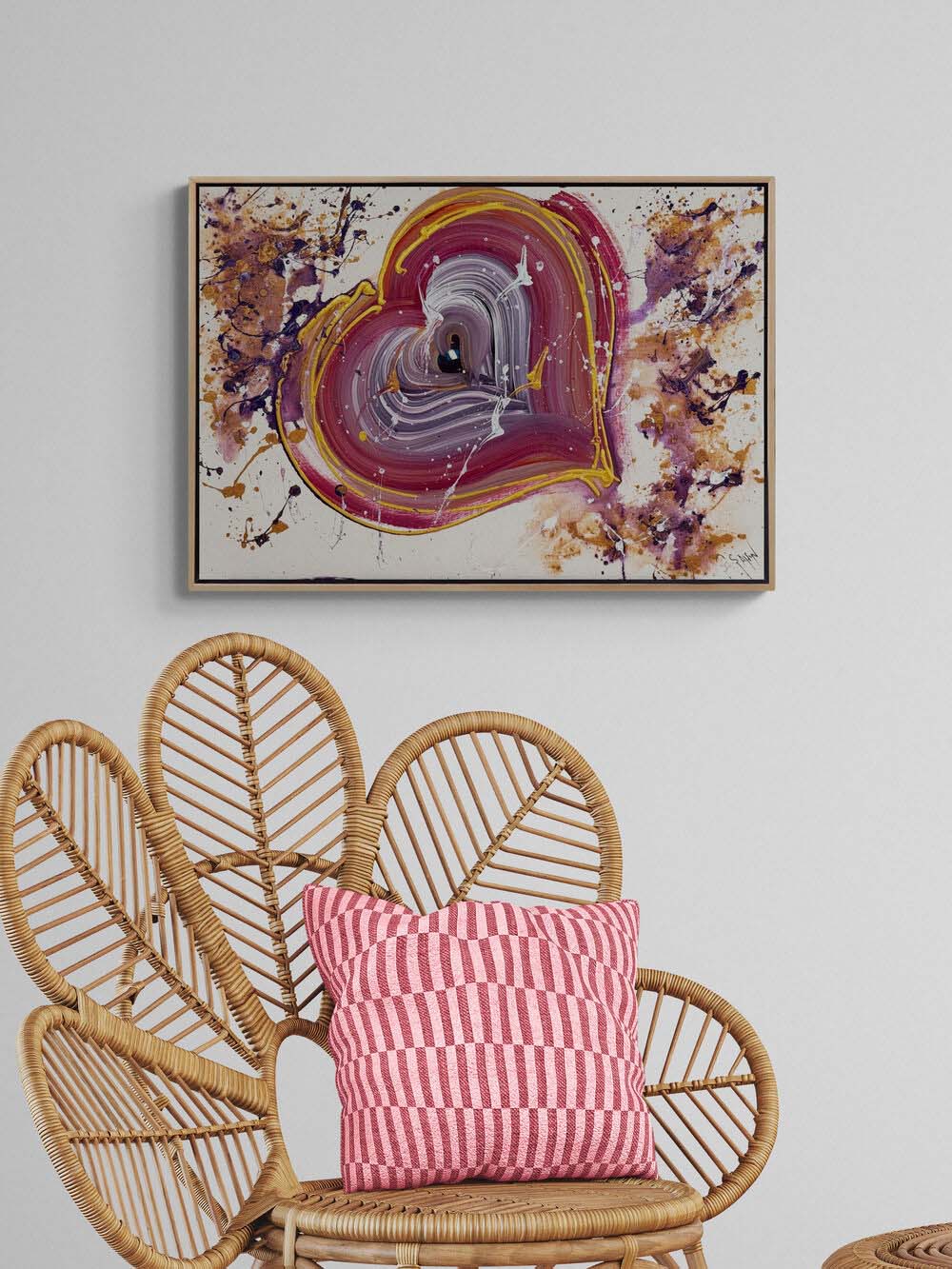 Özgür Hayaller Yağlı Boya Tablosu