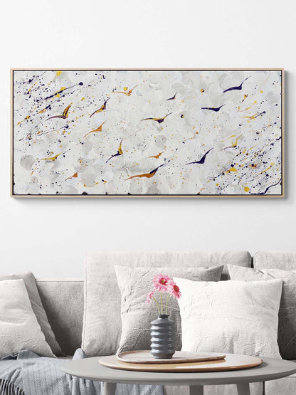 Gökyüzü Fragmanı Yağlı Boya Tablosu