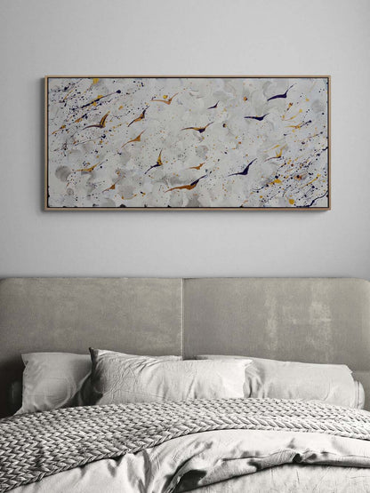 Gökyüzü Fragmanı Yağlı Boya Tablosu