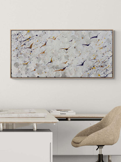 Gökyüzü Fragmanı Yağlı Boya Tablosu