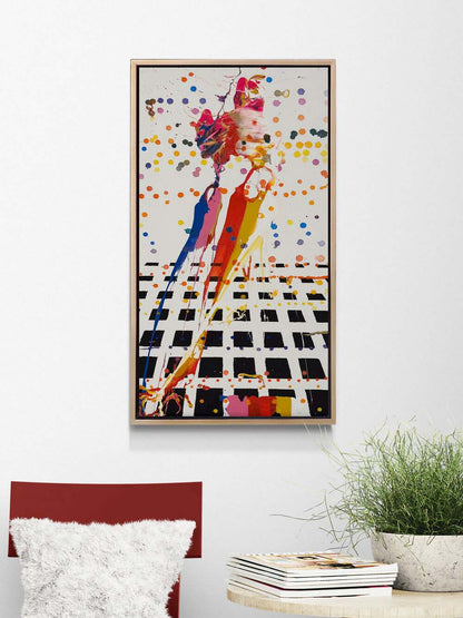 Kristal Akış Yağlı Boya Tablosu