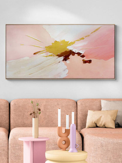 Kozmik Rüzgar Yağlı Boya Tablosu