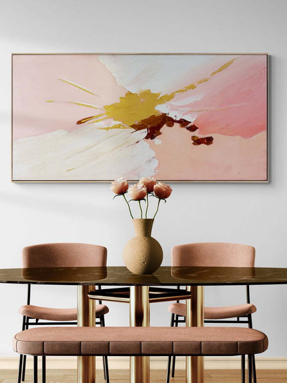 Kozmik Rüzgar Yağlı Boya Tablosu