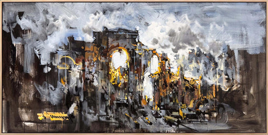 Antik Hafıza Yağlı Boya Tablosu