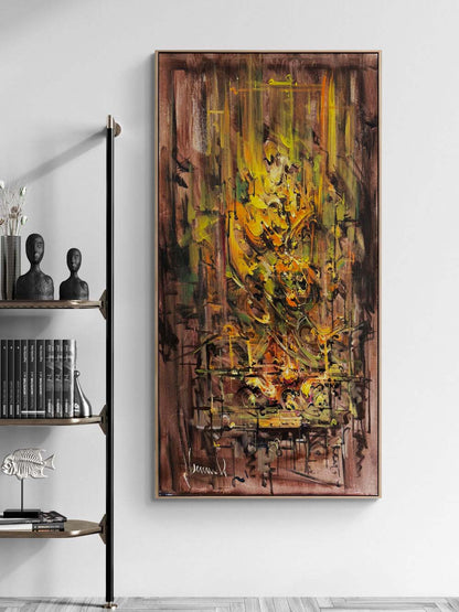 Kritik Eşik Yağlı Boya Tablosu