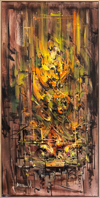 Kritik Eşik Yağlı Boya Tablosu