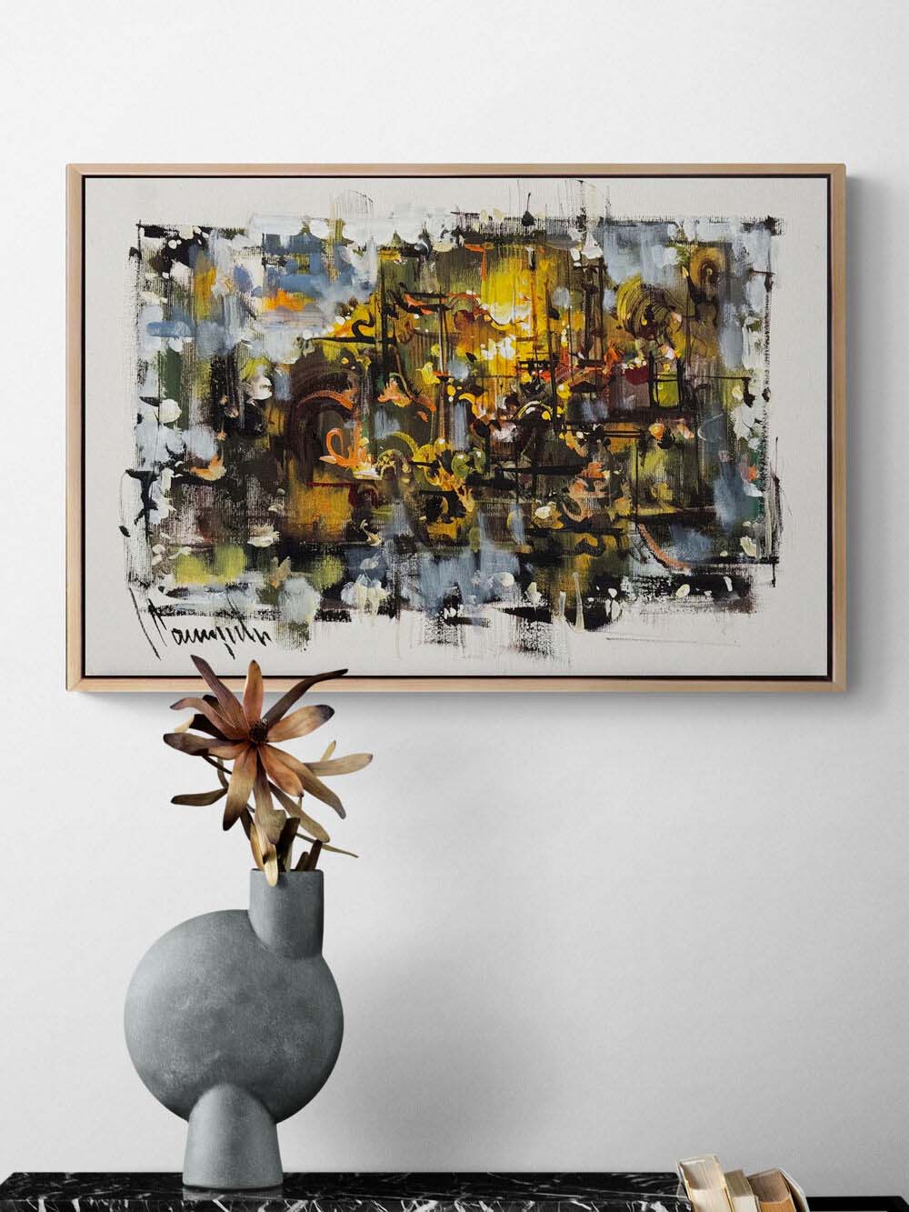 Zamanın Tozu Yağlı Boya Tablosu